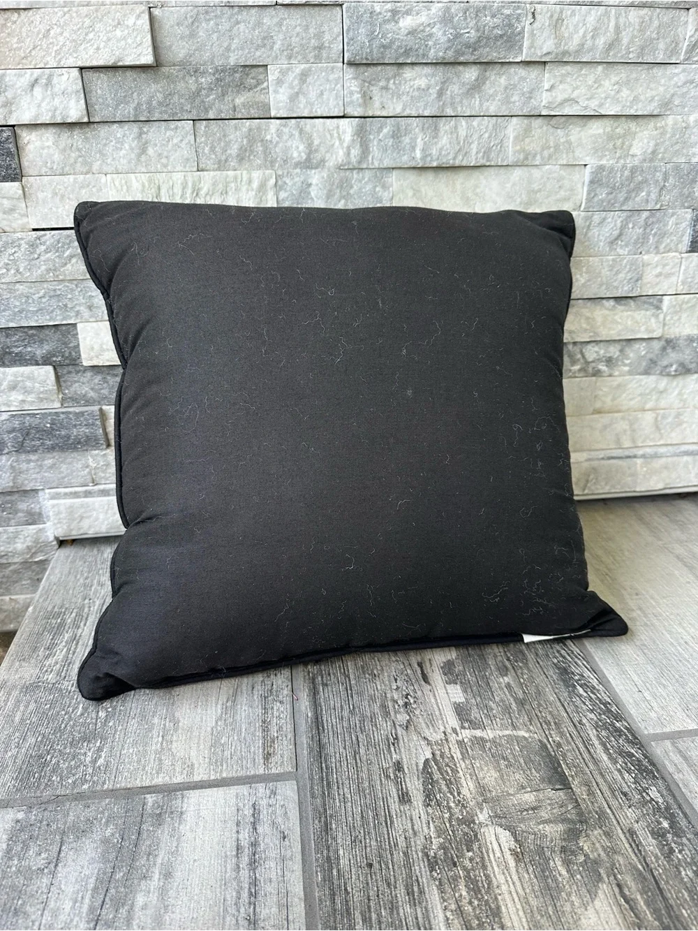Schnauzer Needlepoint Decorative Pillow